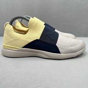 APL Techloom Bliss Womens Size 8.5 Shoes Lemon Zest/  Midnight Athletic Running